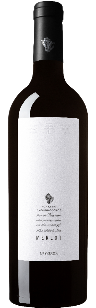 Merlot  red dry Usadba Divnomorskoe