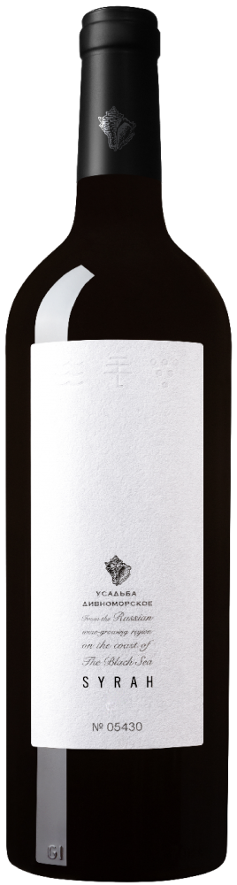Syrah dry red Usadba Divnomorskoe