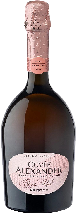 Aristov Cuvee Alexander Rose de Pinot Extra Brut