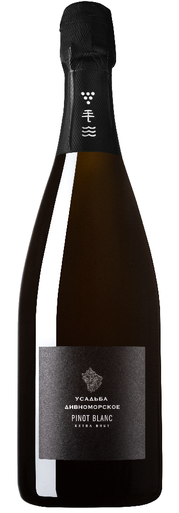 Pinot Blanc white extra brut Usadba Divnomorskoe