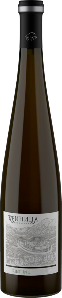 Riesling white dry Krinitsa Winery